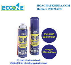 EC IS 4210 HD-60 (Steel) Chất bôi trơn chống gỉ đa năng cho ngành công nghiệp